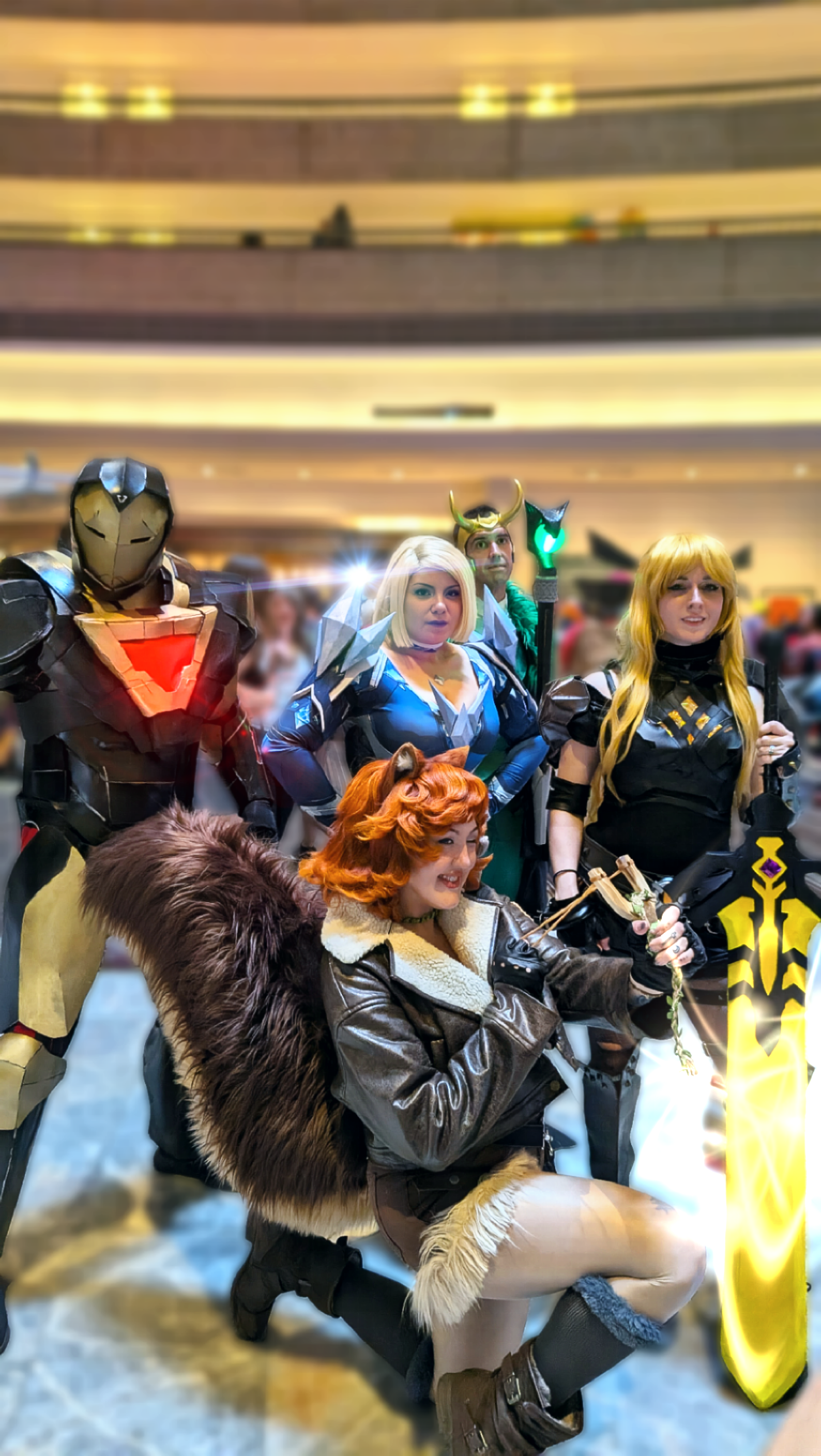 Marvel Rivals cosplay group at Dragon Con 2025